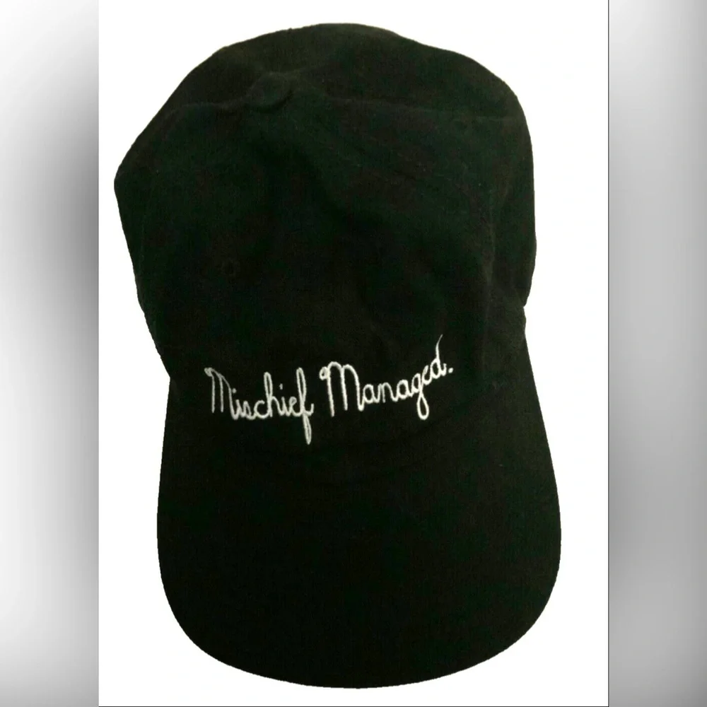 Harry Potter Mischief Managed Cap
